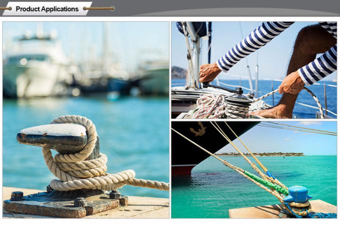 Amarrando a linha de amarração de nylon corda trançada do iate da costa da espia 8 de 48mmx220m 8