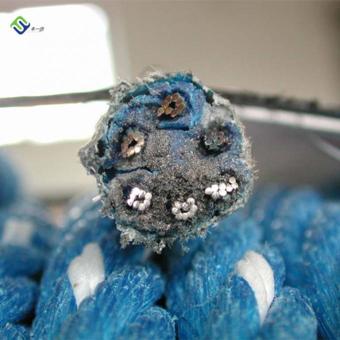 Monofilamento líquido 16mm de 6 PP da corda de fio da combinação da pesca das costas 1