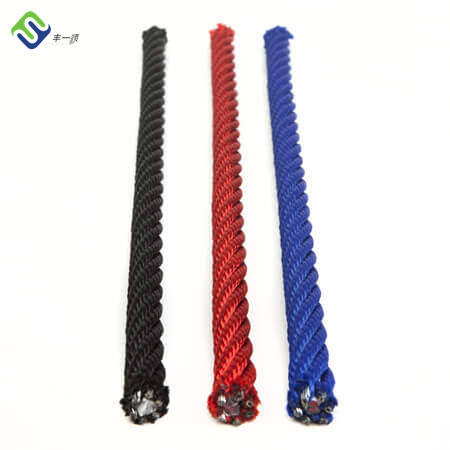 Monofilamento líquido 16mm de 6 PP da corda de fio da combinação da pesca das costas 4