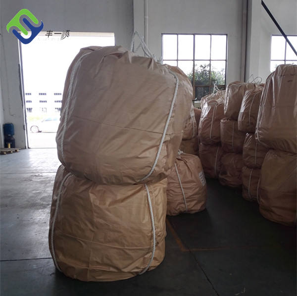 corda de nylon da amarração da costa da poliamida 3 de 4mm - de 60mm torcida para o fuzileiro naval 5