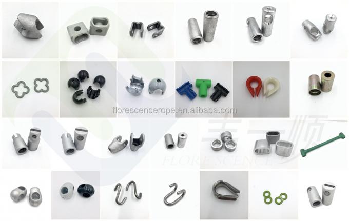 Corda de combinação de poliéster de 16 mm * 500 m para desempenho e durabilidade de escalada de playground 5