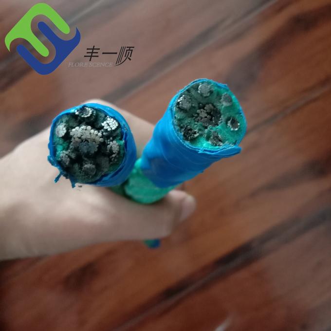 Equipamento de barcos de pesca Corda de fio combinado de PP de 16 mm para redes de pesca 2