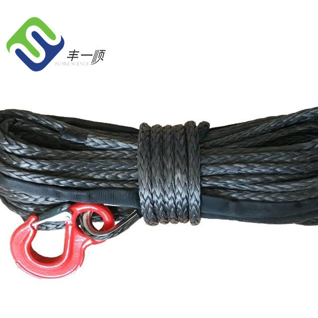 Cordas de fibras HMPE trançadas de 12 fios Cordas UHMWPE Cordas UHMWPE Marinas 17