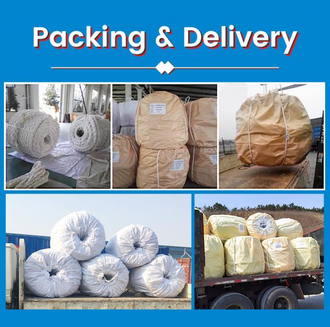 Cabo de Amarração de Nylon Trançado Duplo para Reboque e Atracação Marítima 5