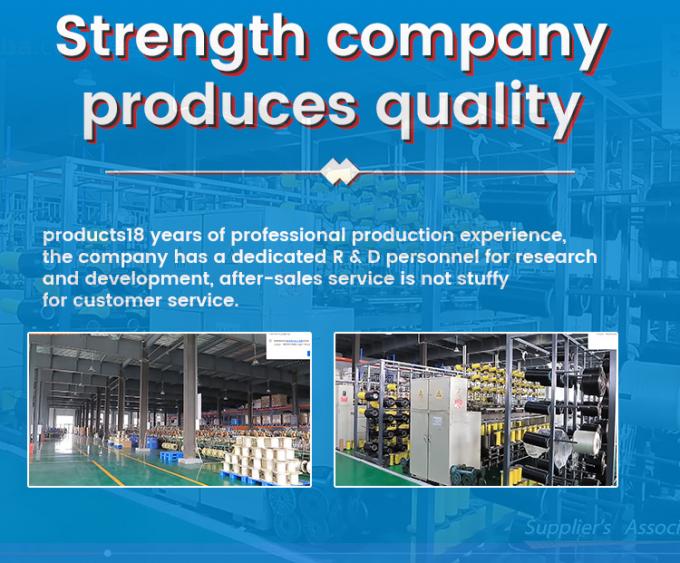 Fios de fixação de 8 fios de polipropileno de alta resistência de PP branco de 64 mm para cordas marítimas 10