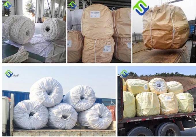 100% resistência UV de alta tenacidade 40mm 8 12 filamentos de poliéster dacron 4