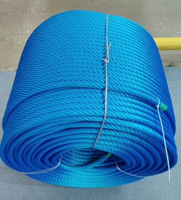 Cor azul de alta qualidade 6x8 FC Fios de poliéster combinados com resistência UV