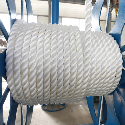 Venda Quente 42mm Cor Branca Nylon 3 cordas de cordas marinhas