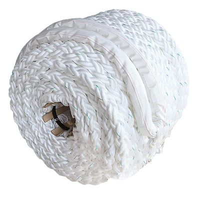 Alta resistência 48mm-96mm 8 Filamentos de Polipropileno Pp Danline Mooring Ship Towing Rope