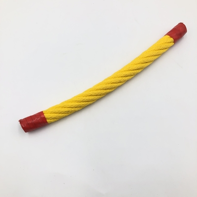 Gráfico de 16 mm 6 filamentos 6*8 núcleo de arame de aço revestido com corda de combinação de fibras de polipropileno PP