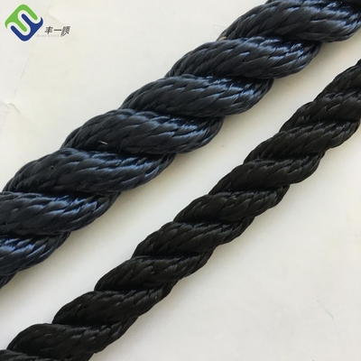 certificado torcido de 16mm 3 costa de nylon Marine Rope With CCS