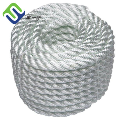 certificado torcido de 16mm 3 costa de nylon Marine Rope With CCS