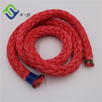 Plasma super Dyneema UHMWPE de Amsteel da corda da costa do elevado desempenho 12 dos espectros