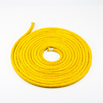 Cabo marítimo UHMWPE de 12 fios, resistente e anticorrosão