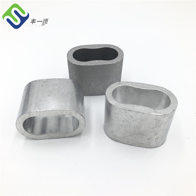 Prendedor de corda de conector de corda de alumínio de 16 mm para equipamentos de playground ao ar livre