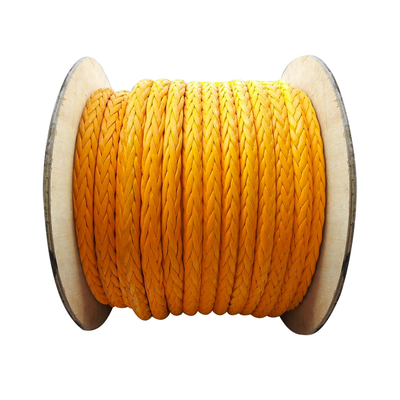Spectra de alta resistência, corda UHMWPE sintética, 12 fios, diâmetro 32 mm