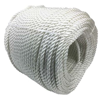 3 do oídio de nylon 600ft da corda da costa comprimento resistente torcido para o fuzileiro naval
