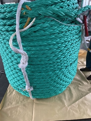 Cor verde 44mmx500m 8 fios de fio combinado de fibra de polipropileno para o mar profundo