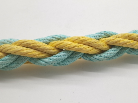 Mar profundo quadrado Marine Polypropylene Rope de 8 costas 48mm com de grande resistência