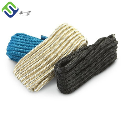 9mmx15ft Linha de Dock de Nylon Dobremente com Olhos Empilhados