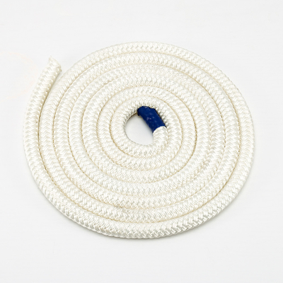 Corda de nylon trançada dobro macia 1/4" - 1" corda da amarração do barco para a tala trançada
