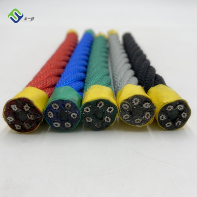 Corda de combinação de fibra de polipropileno de 16 mm com acessórios para rede de escalada