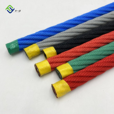 Cor Personalizada 16mm Poliéster Combinação Playground Corda para Trepadeira Rede de Corda