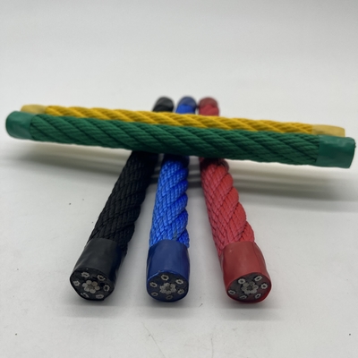 Fios de fibra poliéster/multifilamentos FC 6x8 para câmaras de escalada de playground