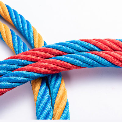 16 mm 6 fios de corda de combinação de PP com núcleo de arame de aço para rede de escalada