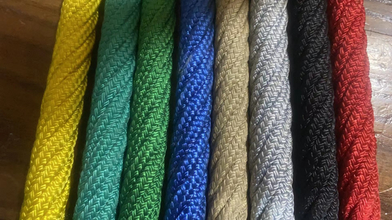 Corda de combinação de poliéster de 16 mm * 500 m para desempenho e durabilidade de escalada de playground