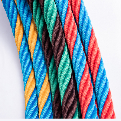 16 mm 6 fios de corda de combinação de PP com núcleo de arame de aço para rede de escalada