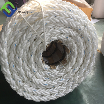 48 mm x 180 m comprimento 8 fios de corda de fixação de PP com aprovação ABS
