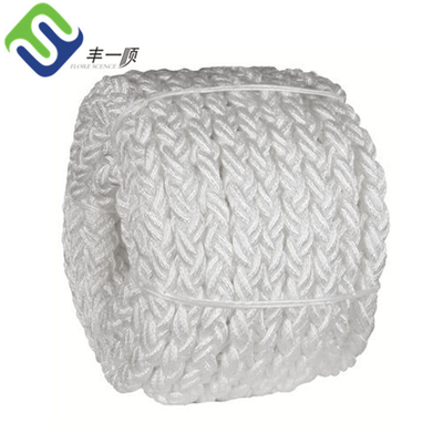 52mm*220m Cordas de amarre Pp Poliéster Misturado Cordas de amarre 8 Filamentos Trilhados