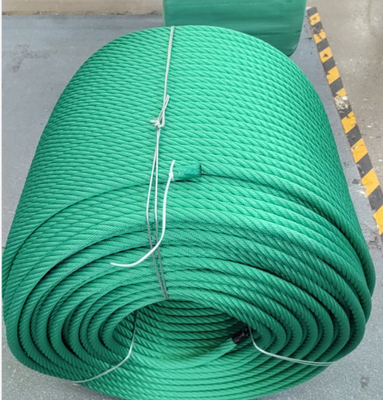 Rope de combinação de poliéster de 16 mm resistente aos UV com acessórios para rede