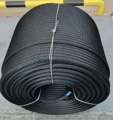 Rope de combinação de poliéster de 16 mm resistente aos UV com acessórios para rede