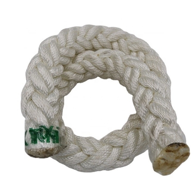 Diâmetro 40 mm 8 fios de corda de poliéster Multifilamento de corda utilizada para navios