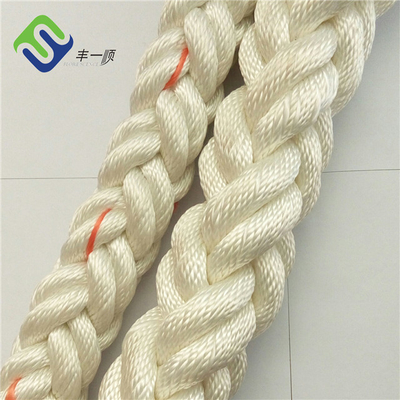Diâmetro 40 mm 8 fios de corda de poliéster Multifilamento de corda utilizada para navios