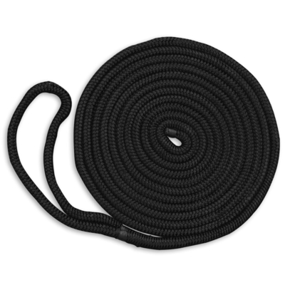 1/2 ′′ X 15 ′′ Linhas de Dock Marinha Linha de Dock de Nylon Duplo Trenzado com 12 ′′ Eyelet