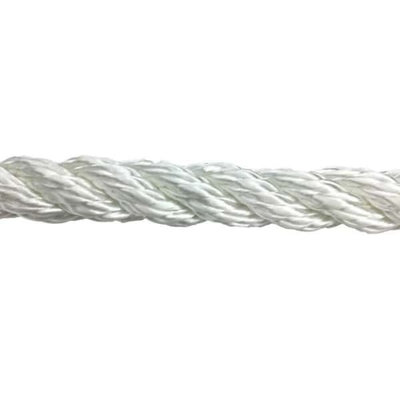 Multicolor 3 fios torcido 4mm-60mm Nylon Ship Mooring Rope Polyamide Barco de vela