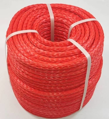 12 Filamentos Trilhados Ultra Alta Força Uhmwpe Reboque Barco Reboque Corda Barco Amarração Corda Hawser