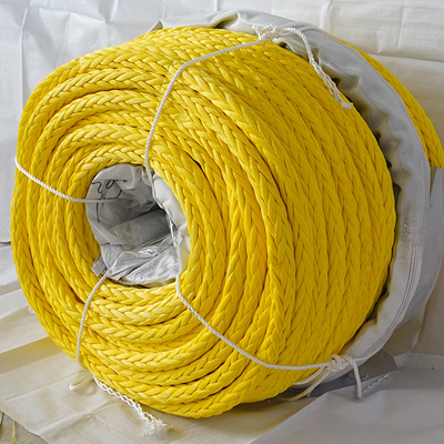 36mmx220m HMPE Spectra Mooring Rope 12 Filamentos UHMWPE Reboque HMPE Reboque