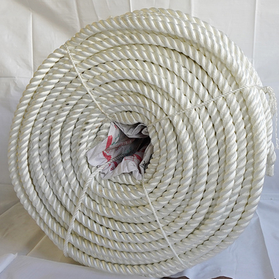 Fios de pesca de poliéster de nylon marinho de 3 fios torcidos com dedal ou embraiagem para iates