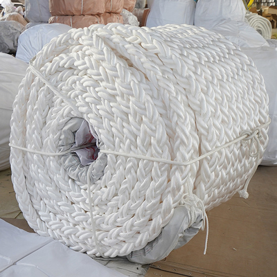 8 fios 64mmx220m Nylon Polyamide cordas trançadas com elástico entrelaçado em cada lado