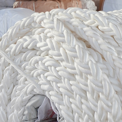 20mmx220m Nylon 8 Strand Polyamide Mooring Rope Com Certificado de Classe