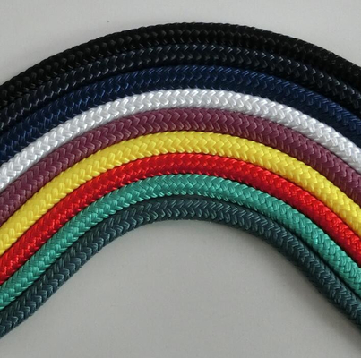 12mmx220m corda de nylon duplo trançado com cor personalizada venda quente feita na China