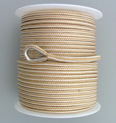 Corda de poliamida de nylon de 10 mm dobrado duplo para barco marinho