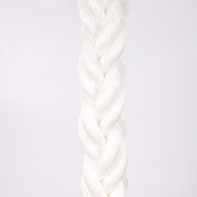 8 fios de corda de poliéster corda de amarração com material de poliéster 32mm corda de barco de poliéster