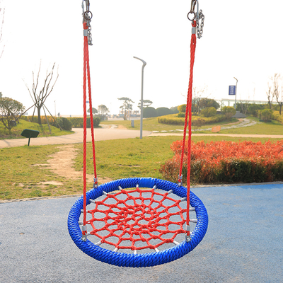 Red/blue Color Color Bird Nest Swing Commercial Swing Net Para Jogos de Crianças