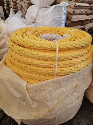 12 Filamentos UHMWPE Corda marítima de alta resistência flutuante