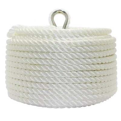Fios de poliéster de alta resistência UV resistentes a produtos químicos para utilização marítima e industrial
